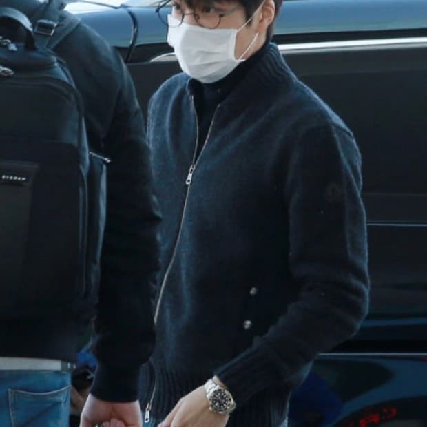 M/ 몽클레어 블랙패치 니트 집업자켓