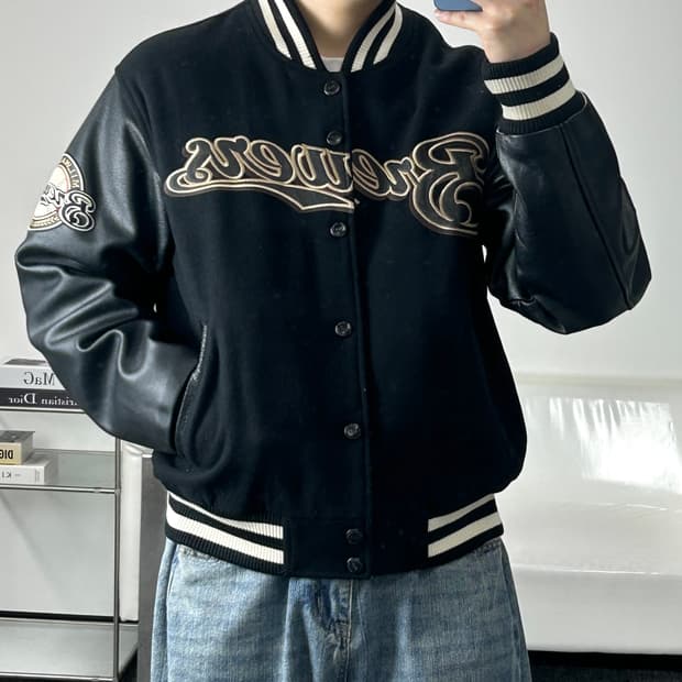 MLB 00s 밀워키 브루어스 바시티 자켓 M