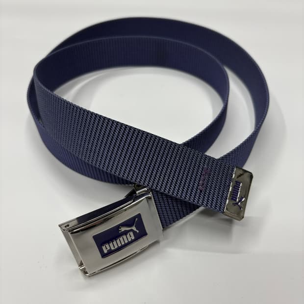 푸마 빈티지 퍼플컬러 웹 벨트 Puma