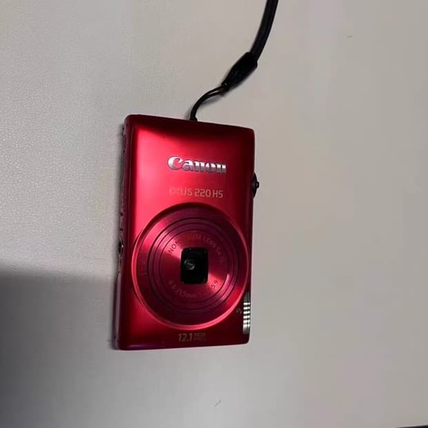 캐논익서스 220hs 레드