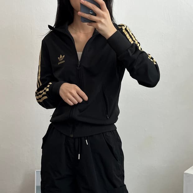 90 ) 아디다스져지 블랙골드 A0372