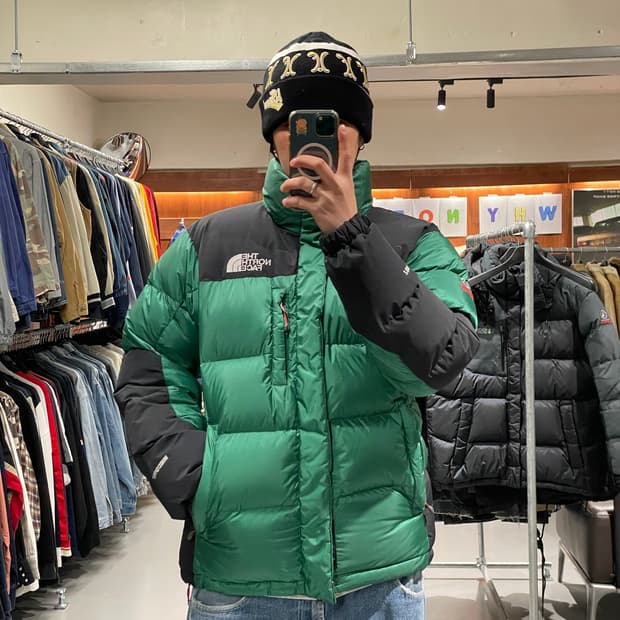 노스페이스 써밋 윈드스토퍼 700 다운 패딩(드라이클리닝 완료)