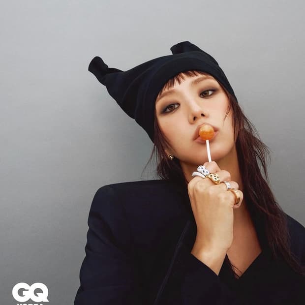 지수착용) 오픈와이와이 openyy 와이어 비니