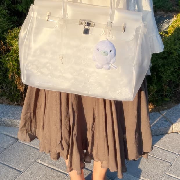 라지 투명 tpu 젤리버킨 🧊