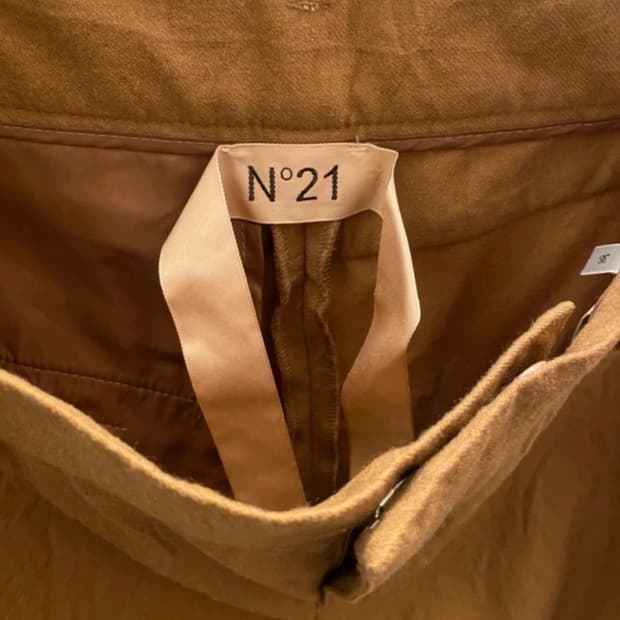 (새상품) N21 울 팬츠