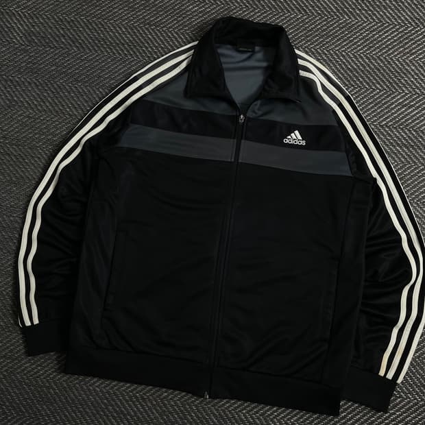 아디다스 올드스쿨 에센셜 베색 트랙탑 져지 y 3862