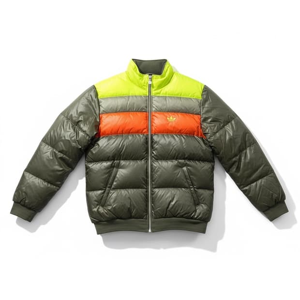 Adidas 아디다스 형광 다운 자켓 100