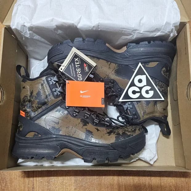 나이키 ACG 줌 가이아돔 고어텍스 모스우드 브라운