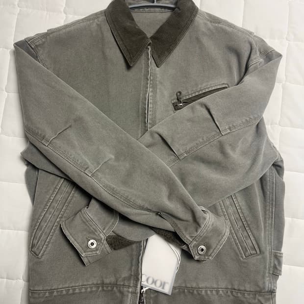 쿠어 오버다잉 페이디드 워크자켓 M  