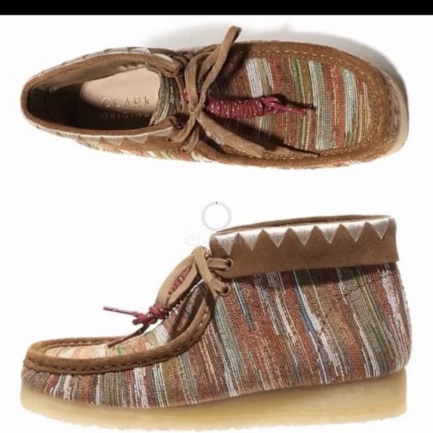 클라스  왈라비 부츠 진저패브릭 UK8.5