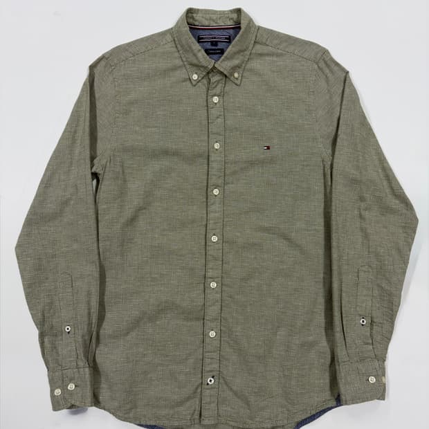 타미힐피거 코튼린넨 셔츠
