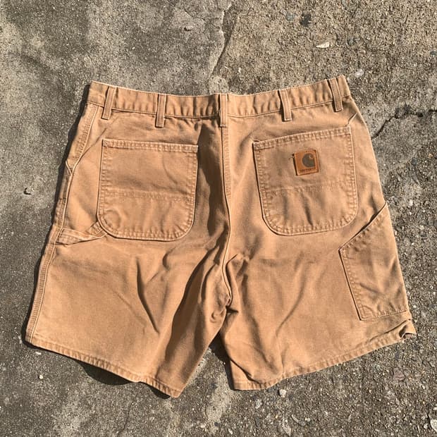 [37] 칼하트 카펜터 하프 워크팬츠