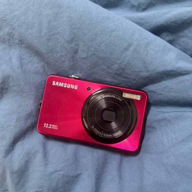 *상태최상* 핫핑크 삼성 st45 디카