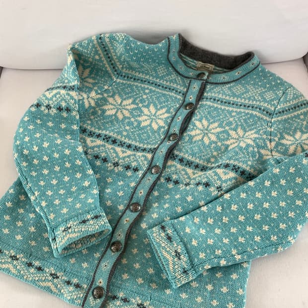 LL bean Nordic Cardigan
