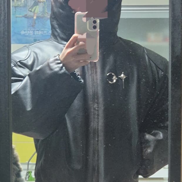 떠그클럽 빅 락 레더자켓 3사이즈