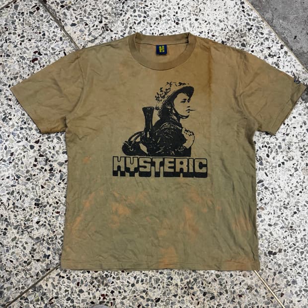 [L] 90s Hysteric glamour 히스테릭글래머 반팔