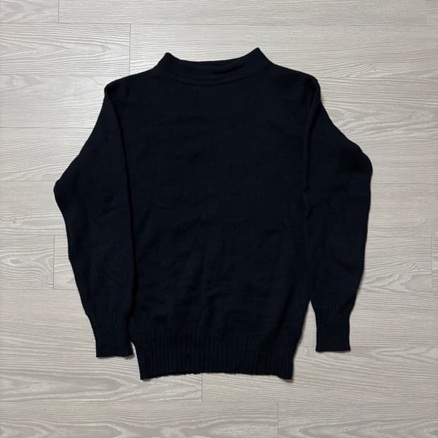 us navy gob sweater 미해군 모크넥 니트 스웨터