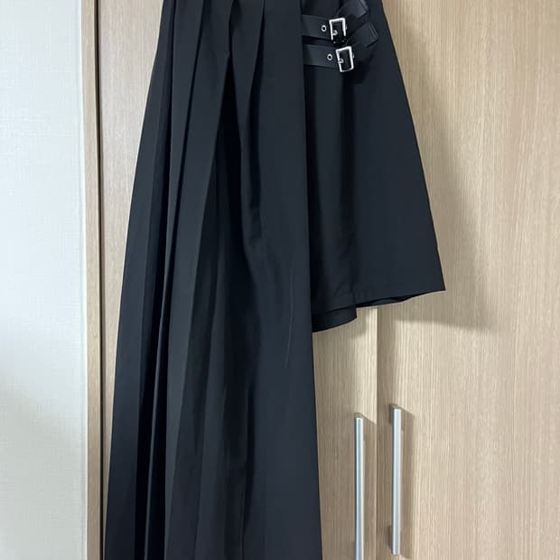 비대칭 롱스커트