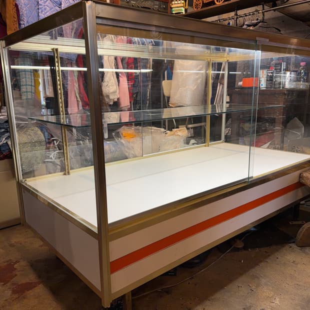 급처 빈티지 프랑스 유리 진열장 쇼케이스