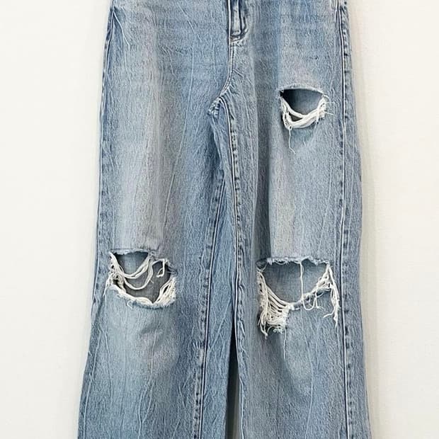 Garage denim pants