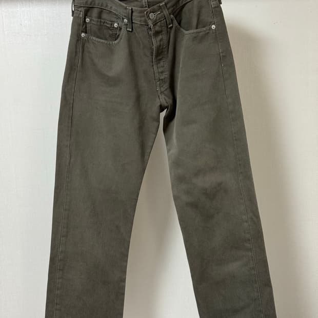 리바이스 올리브 데님