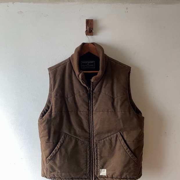 Vintage Polo sport Workwear Vest