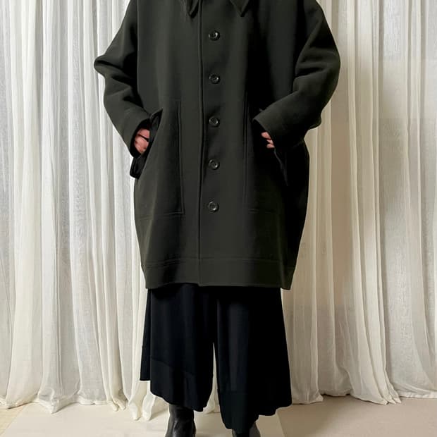 요지야마모토 돌먼슬리브 코트 yohji yamamoto Y’s 기모노