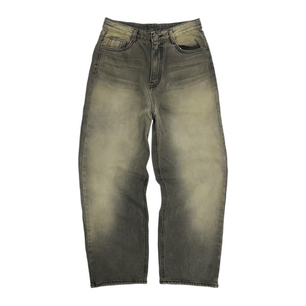 빈티지 워싱 데님팬츠 