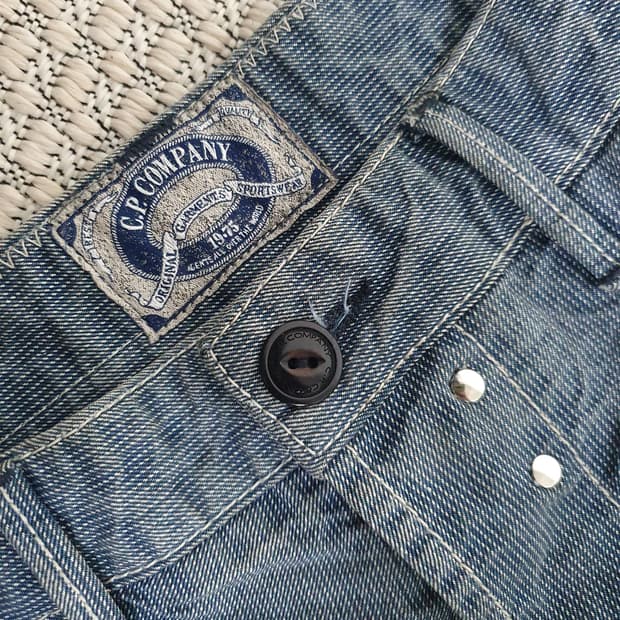 90s C.P. 컴퍼니씨피컴퍼니 이탈리아 데님