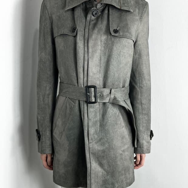 Tornado Mart Belted Trench Coat
