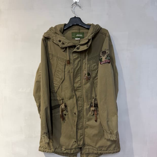 Jeep 카키 야상자켓