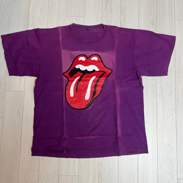 빈티지 롤링스톤즈 티셔츠