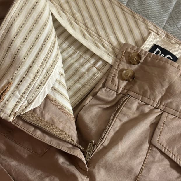 돌체앤가바나 코튼 카고 쇼츠 팬츠