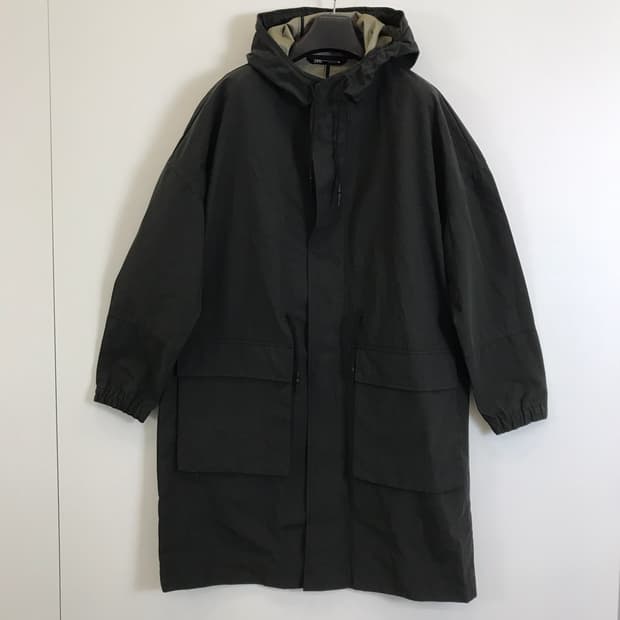 자라 오버사이즈 롱후드 테크자켓 [105-110]