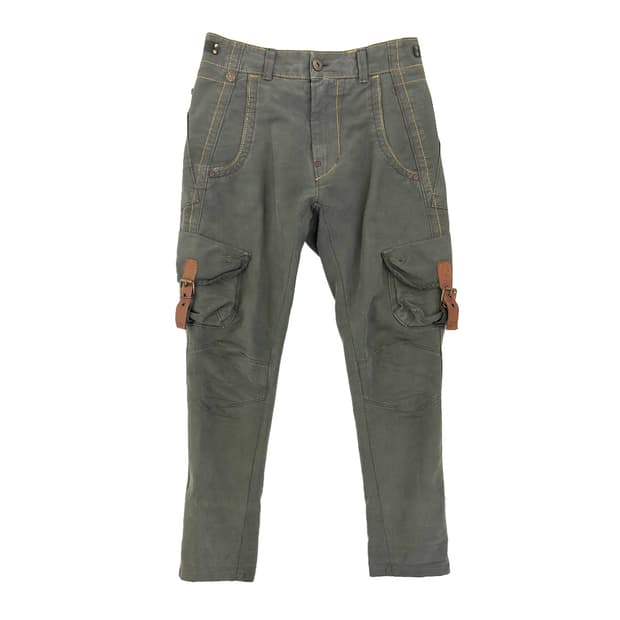 Miss Sixty Leather Strap Cargo Pants/ 27