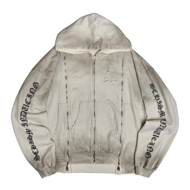 스키즘인듀싱 assembly zip hoodie gray