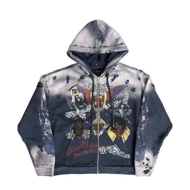 who decides war  (star zip-up)