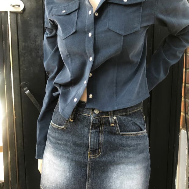 애즈온 bibury skirt M