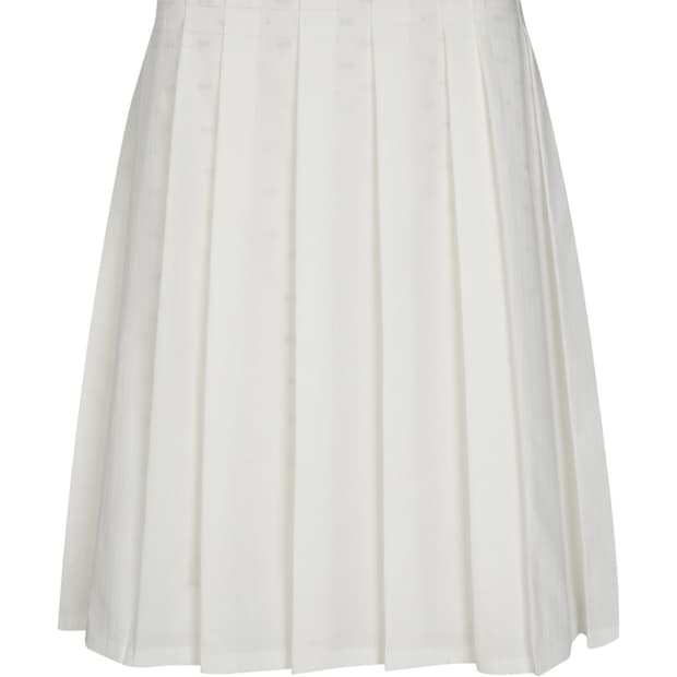 리젤서비스 도트 화이트 스커트