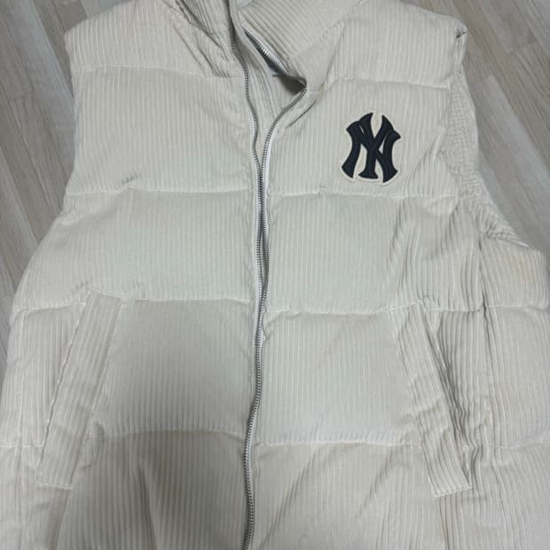 Mlb 엠엘비 코듀로이 조끼패딩
