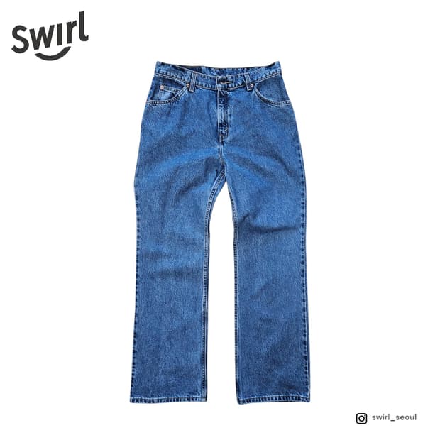 90s 917 orangetab bootscut jeans