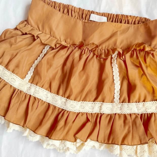 리즈리사 라떼갸루 핀터깔 큐롯 