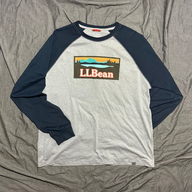 Graphic Raglan Long-Sleeve T-Shirts