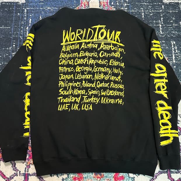 (베트멍) Vetements World wide hoodie