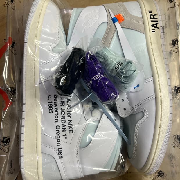 나이키 조던 1 버질아블로 vaa 알레스카 aleska 280사이즈