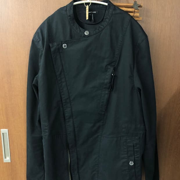 Helmut lang 모토 자켓 m