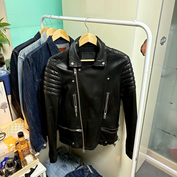 All Saints 가죽자켓 일괄