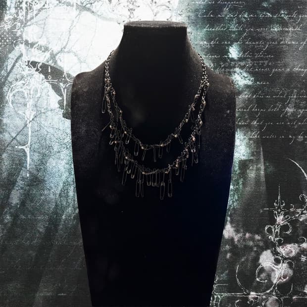Pierced Chain Necklace