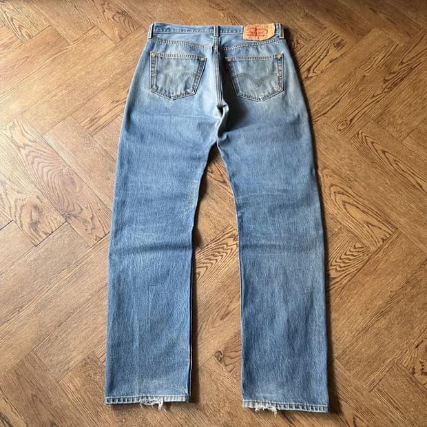 [33]00's 리바이스 00501XX 빈티지 워싱 데님 팬츠
