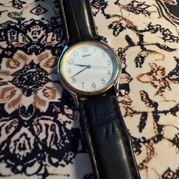 Seiko 빈티지 쿼츠 시계